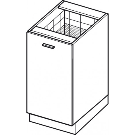 Szafka stojąca JESSICA D20 z koszem CARGO standard