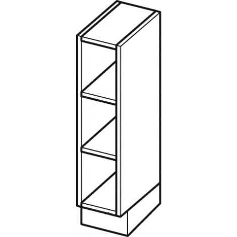 Szafka stojąca JESSICA DK20 otwarta