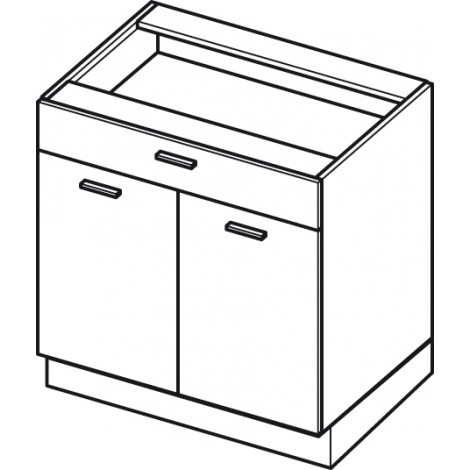 Szafka stojąca z szufladą JESSICA DS8/1