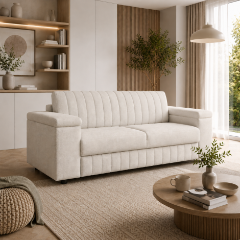 Sofa Grace 2,5SFBK z bokiem pojemnik
