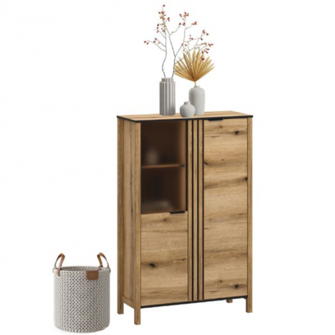  HELIX witryna niska 2d1w dąb evok