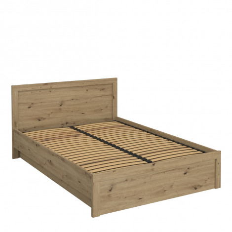 JAZZ łoże 140 z pojemnikiem dąb artisan 