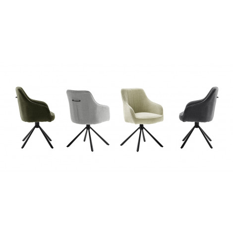 KRZESŁO KASAMA OBROTOWE KPL. 2 SZT