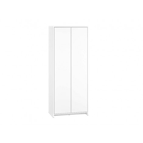 KENDO 03 Szafa ubraniowa 2 drzwiowa z bieliźniarką biała