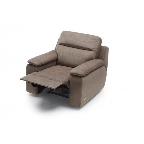 LIBRETTO fotel relax elektryczny tkanina