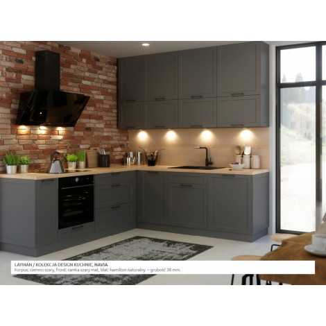 Zestaw NAVIA meble kuchenne 2,35m + 2,3m