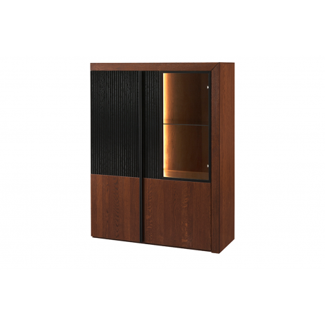 Paris 15 Witryna 2-drzwiowa niska 