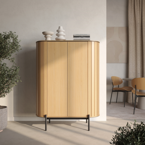 ROTTO RT-01 - komoda 2d - dąb vincenza/eukaliptus