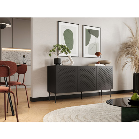 SIENA KOMODA 150 CZARNY MAT
