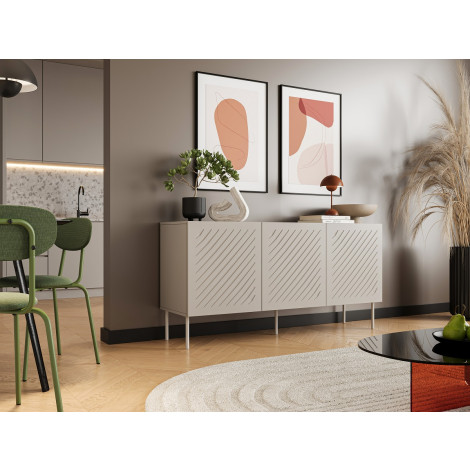 SIENA KOMODA 150 BEŻ MAT