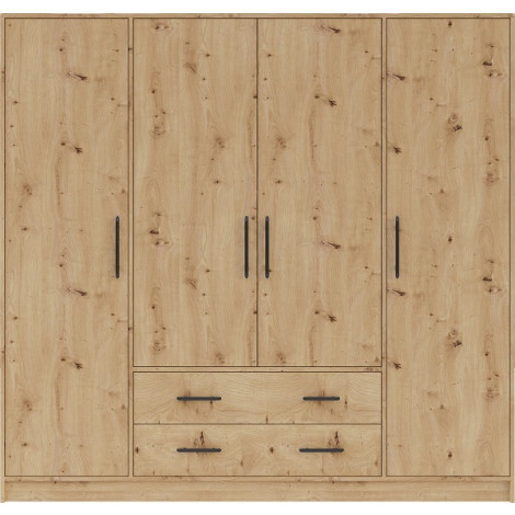 SZAFA SMART SR1 DĄB ARTISAN BEZ LUSTRA