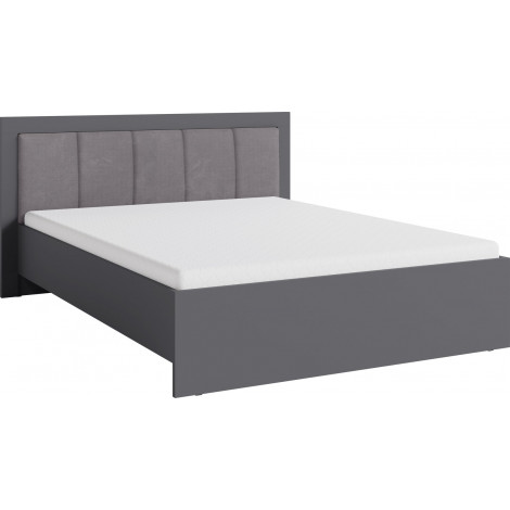 ŁÓŻKO 6  ZE STELAŻEM SMART 160 ANTRACYT