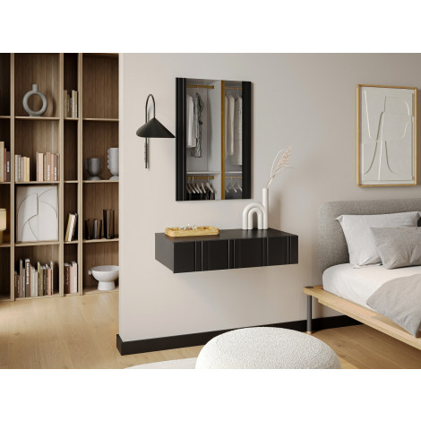 ISLA ŁAWA CZARNY MAT