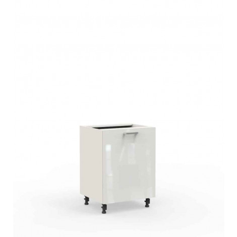 Kuchnia Vella szafka DW6 1D stojąca 1 drzwi Biały Połysk