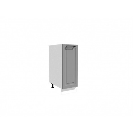 VENEZIA SZARA D30 CARGO Z KOSZEM szafka kuchenna dolna 30 - kuchnia skandynawska 