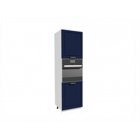 VENEZIA GRANATOWA D60PK/2133 P/L słupek kuchenny 60 do zabudowy piekarnika - kuchnia skandynawska 