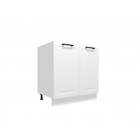 VENEZIA BIAŁA D80ZL szafka kuchenna dolna 80 pod zlewozmywak - kuchnia skandynawska 