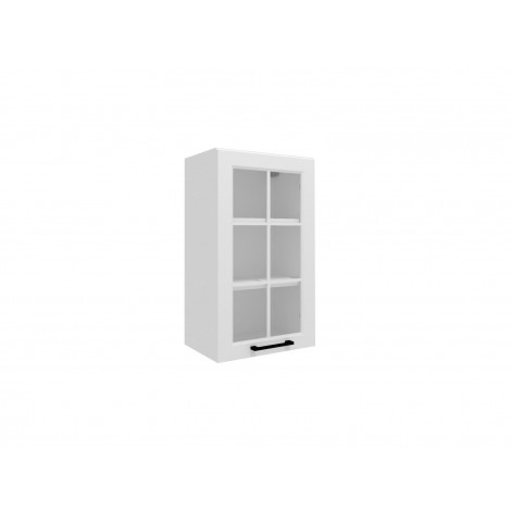 VENEZIA BIAŁA WS40 P/L szafka kuchenna wisząca 40 witryna - kuchnia skandynawska 