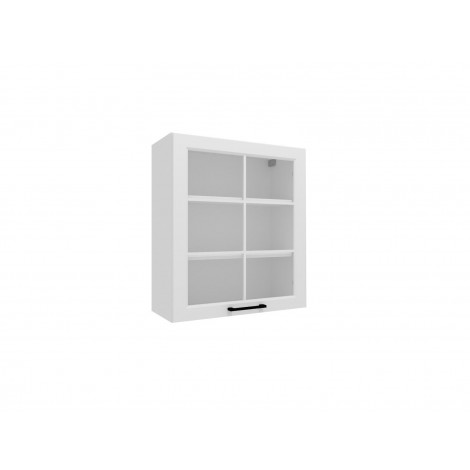 VENEZIA BIAŁA WS60 P/L szafka kuchenna wisząca 60 witryna - kuchnia skandynawska 