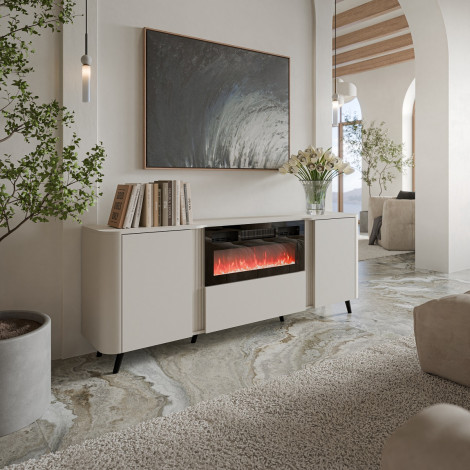 VOLARE KOMODA Z KOMINKIEM 200