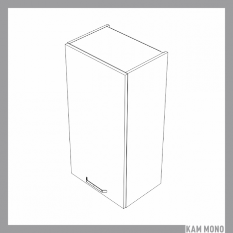 KAMMONO Fronty M4 Akryl - szafka wisząca W45.1/90