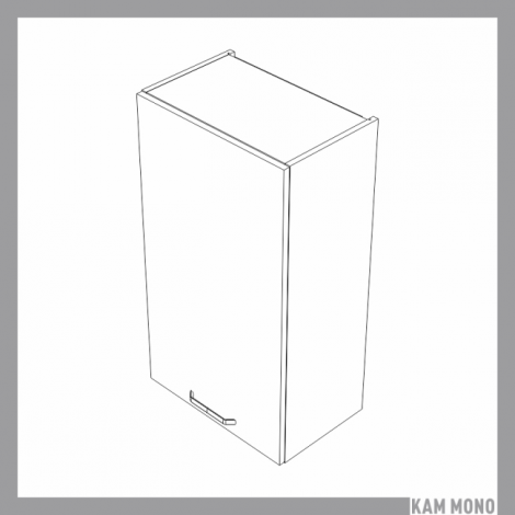 KAMMONO Fronty M4 Akryl - szafka wisząca W50.1/100