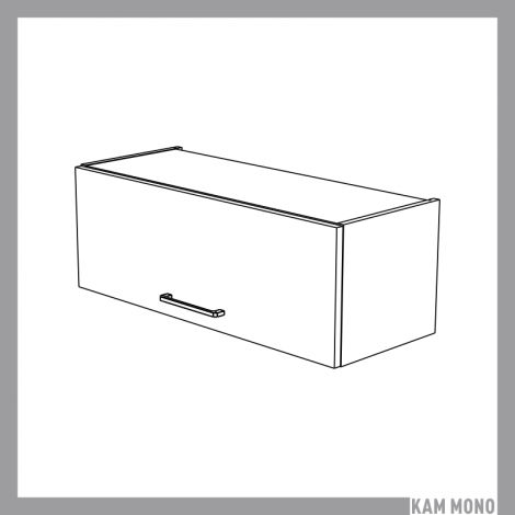 KAMMONO Fronty M4 Akryl - szafka wisząca WO80/29