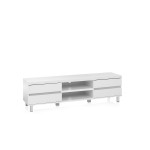 Milos rtv szafka biała