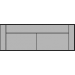 RENO 3,5F Sofa z funkcją spania