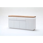 Romina komoda szafka biały lakier matowy 48994M