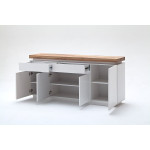 Romina komoda szafka biały lakier matowy 48994M