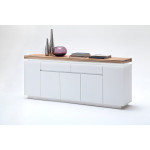 Romina komoda szafka biały lakier matowy 48995