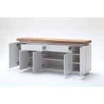 Romina komoda szafka biały lakier matowy 48995