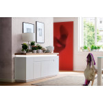 Romina komoda szafka biały lakier matowy 48995