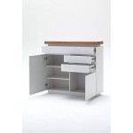 Romina komoda szafka biały lakier matowy 48996