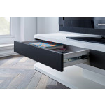 Junior Stolik RTV biało czarny 59046WS