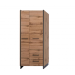 AMINO szafa 2d2s/45 dąb wotan / czarny