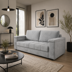 Sofa Angel 2,5SFBK z bokiem pojemnik