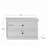 BRANDSON komoda 2s biały