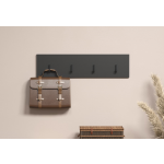 ESTEBAN wieszak 80 grafit / dąb evok