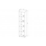  Brego 07 Regał 5 półek