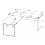  Brego 72 Biurko narożne