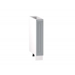 VENEZIA SZARA D20 CARGO Z KOSZEM szafka kuchenna dolna 20 - kuchnia skandynawska 