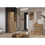 CROSS PANEL Z WIESZAKAMI DĄB WOTAN 24N6MY03