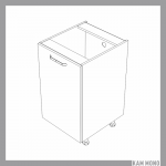 KAMMONO Klasyczne - szafka dolna D45.1