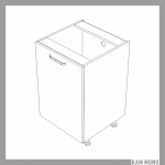 KAMMONO Klasyczne - szafka dolna D55.1