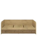 DENZEL łóżko 2s/90 dąb cremona / dąb lefkas