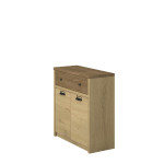 DENZEL komoda 2d1s dąb cremona / dąb lefkas