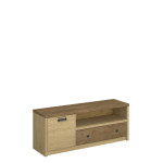 DENZEL szafka RTV 1d1s/125 dąb cremona / dąb lefkas