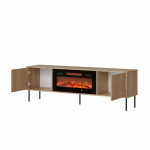 DOMI RTV EF 180 2D z kominkiem